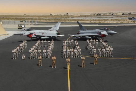 Kuwait il Task Group Typhoon raggiunge le 1.000 ore di volo